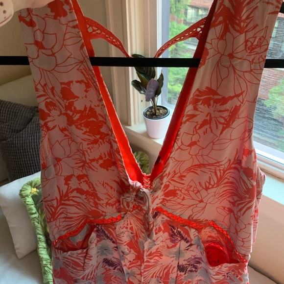 Free People V-Neck Romper - Picture 6 of 8